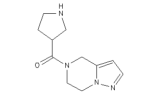 6,7-dihydro-4H-pyrazolo[1,5-a]pyrazin-5-yl(pyrrolidin-3-yl)methanone