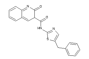 N-(5-benzylthiazol-2-yl)-2-keto-3H-quinoline-3-carboxamide