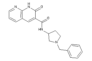 N-(1-benzylpyrrolidin-3-yl)-2-keto-1H-1,8-naphthyridine-3-carboxamide