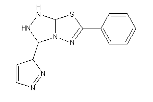 Image of 6-phenyl-3-(3H-pyrazol-3-yl)-1,2,3,7a-tetrahydro-[1,2,4]triazolo[3,4-b][1,3,4]thiadiazole