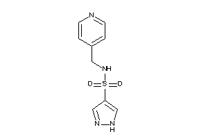 N-(4-pyridylmethyl)-1H-pyrazole-4-sulfonamide