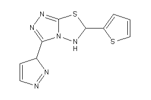 Image of 3-(3H-pyrazol-3-yl)-6-(2-thienyl)-5,6-dihydro-[1,2,4]triazolo[3,4-b][1,3,4]thiadiazole