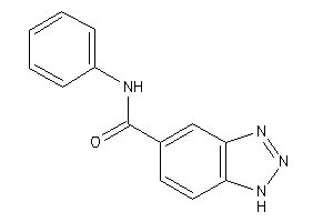 N-phenyl-1H-benzotriazole-5-carboxamide