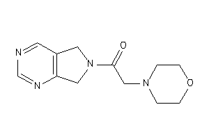 1-(5,7-dihydropyrrolo[3,4-d]pyrimidin-6-yl)-2-morpholino-ethanone