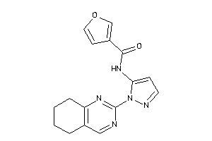N-[2-(5,6,7,8-tetrahydroquinazolin-2-yl)pyrazol-3-yl]-3-furamide