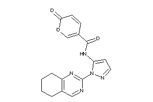 6-keto-N-[2-(5,6,7,8-tetrahydroquinazolin-2-yl)pyrazol-3-yl]pyran-3-carboxamide