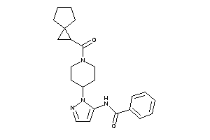 N-[2-[1-(spiro[2.4]heptane-2-carbonyl)-4-piperidyl]pyrazol-3-yl]benzamide