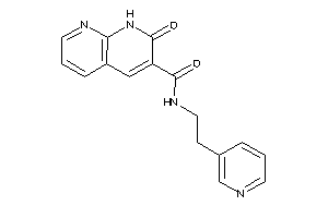 Image of 2-keto-N-[2-(3-pyridyl)ethyl]-1H-1,8-naphthyridine-3-carboxamide