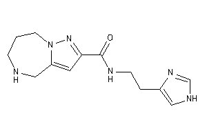 N-[2-(1H-imidazol-4-yl)ethyl]-5,6,7,8-tetrahydro-4H-pyrazolo[1,5-a][1,4]diazepine-2-carboxamide
