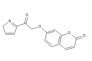 7-[2-keto-2-(2H-pyrrol-5-yl)ethoxy]coumarin