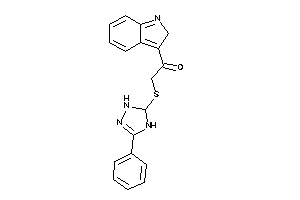 Image of 1-(2H-indol-3-yl)-2-[(3-phenyl-4,5-dihydro-1H-1,2,4-triazol-5-yl)thio]ethanone