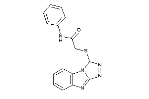 N-phenyl-2-(1H-[1,2,4]triazolo[4,3-a]benzimidazol-1-ylthio)acetamide