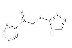 1-(2H-pyrrol-5-yl)-2-(4H-1,2,4-triazol-3-ylthio)ethanone