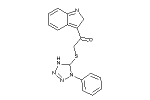 1-(2H-indol-3-yl)-2-[(4-phenyl-1,5-dihydrotetrazol-5-yl)thio]ethanone