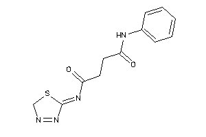 Image of N-phenyl-N'-(2H-1,3,4-thiadiazol-5-ylidene)succinamide