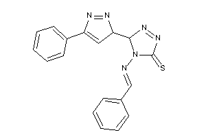 4-(benzalamino)-3-(5-phenyl-3H-pyrazol-3-yl)-3H-1,2,4-triazole-5-thione