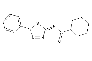 N-(2-phenyl-2H-1,3,4-thiadiazol-5-ylidene)cyclohexanecarboxamide