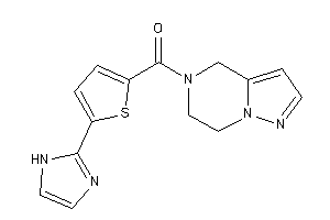 6,7-dihydro-4H-pyrazolo[1,5-a]pyrazin-5-yl-[5-(1H-imidazol-2-yl)-2-thienyl]methanone