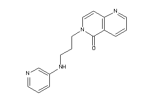 Image of 6-[3-(3-pyridylamino)propyl]-1,6-naphthyridin-5-one
