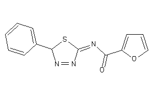 Image of N-(2-phenyl-2H-1,3,4-thiadiazol-5-ylidene)-2-furamide