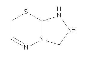 2,3,7,8a-tetrahydro-1H-[1,2,4]triazolo[3,4-b][1,3,4]thiadiazine