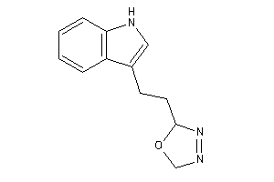 2-[2-(1H-indol-3-yl)ethyl]-2,5-dihydro-1,3,4-oxadiazole