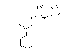 Image of 1-phenyl-2-(4H-purin-2-ylthio)ethanone