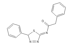 2-phenyl-N-(2-phenyl-2H-1,3,4-thiadiazol-5-ylidene)acetamide