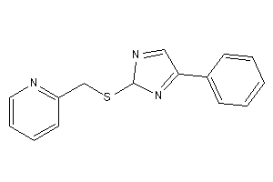 2-[[(4-phenyl-2H-imidazol-2-yl)thio]methyl]pyridine