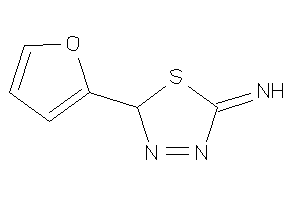 Image of [2-(2-furyl)-2H-1,3,4-thiadiazol-5-ylidene]amine
