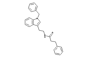 Image of N-[2-(1-benzylindol-3-yl)ethyl]-3-phenyl-propionamide