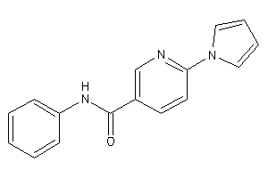 Image of N-phenyl-6-pyrrol-1-yl-nicotinamide