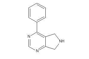 4-phenyl-6,7-dihydro-5H-pyrrolo[3,4-d]pyrimidine