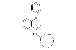 N-cyclooctyl-2-phenoxy-nicotinamide