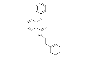 N-(2-cyclohexen-1-ylethyl)-2-phenoxy-nicotinamide