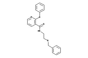 N-[2-(benzylthio)ethyl]-2-phenoxy-nicotinamide