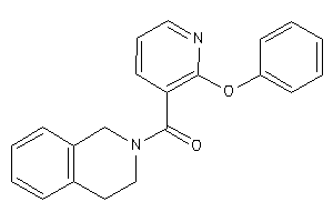 Image of 3,4-dihydro-1H-isoquinolin-2-yl-(2-phenoxy-3-pyridyl)methanone
