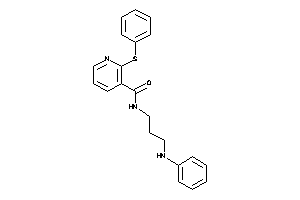 Image of N-(3-anilinopropyl)-2-(phenylthio)nicotinamide