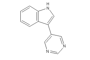 Image of 3-(5-pyrimidyl)-1H-indole