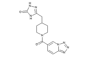 3-[[1-(tetrazolo[1,5-a]pyridine-6-carbonyl)-4-piperidyl]methyl]-1,4-dihydro-1,2,4-triazol-5-one