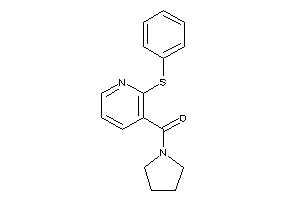 Image of [2-(phenylthio)-3-pyridyl]-pyrrolidino-methanone