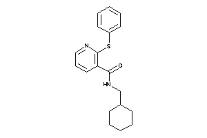 N-(cyclohexylmethyl)-2-(phenylthio)nicotinamide