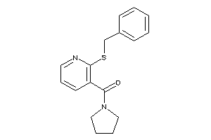 Image of [2-(benzylthio)-3-pyridyl]-pyrrolidino-methanone