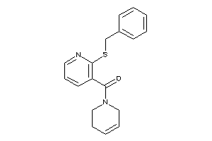 [2-(benzylthio)-3-pyridyl]-(3,6-dihydro-2H-pyridin-1-yl)methanone