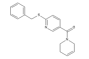 [6-(benzylthio)-3-pyridyl]-(3,6-dihydro-2H-pyridin-1-yl)methanone