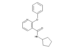 N-cyclopentyl-2-phenoxy-nicotinamide