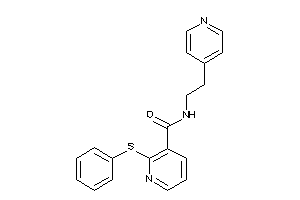 2-(phenylthio)-N-[2-(4-pyridyl)ethyl]nicotinamide