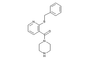 [2-(benzylthio)-3-pyridyl]-piperazino-methanone