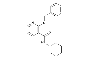 2-(benzylthio)-N-cyclohexyl-nicotinamide