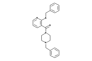 (4-benzylpiperazino)-[2-(benzylthio)-3-pyridyl]methanone